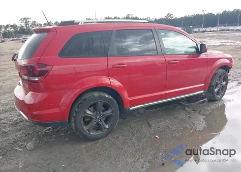 2018 Dodge Journey Crossroad из США, поврежденный, VIN 3C4PDCGGXJT378693